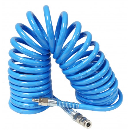 Przewód spiralny LIGHT BLUE 10x6mm 10m