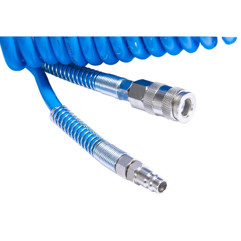 Przewód spiralny LIGHT BLUE 12x8mm 5m