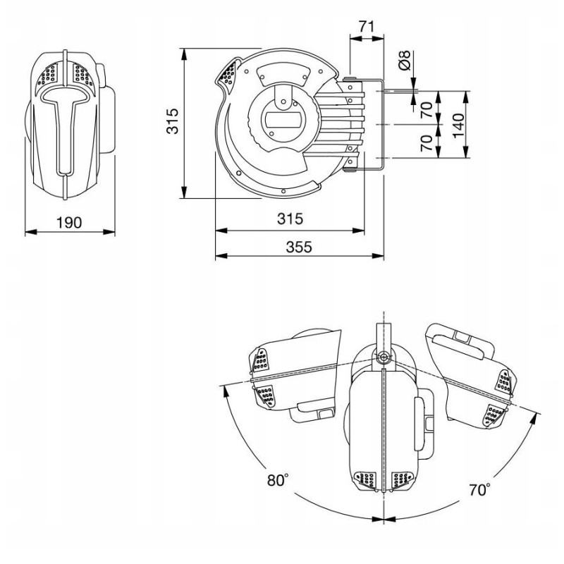 Zwijadło pneumatyczne Roll Compact MAVEL 808075