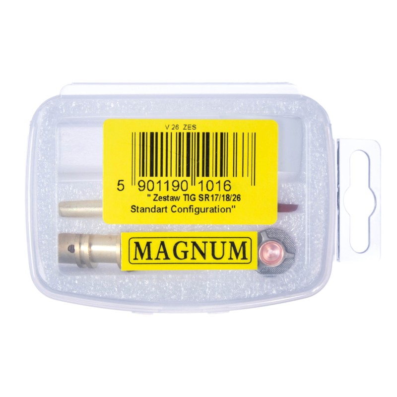 Zestaw standard TIG QUARTZ SR17/18/26 1,6mm MAGNUM