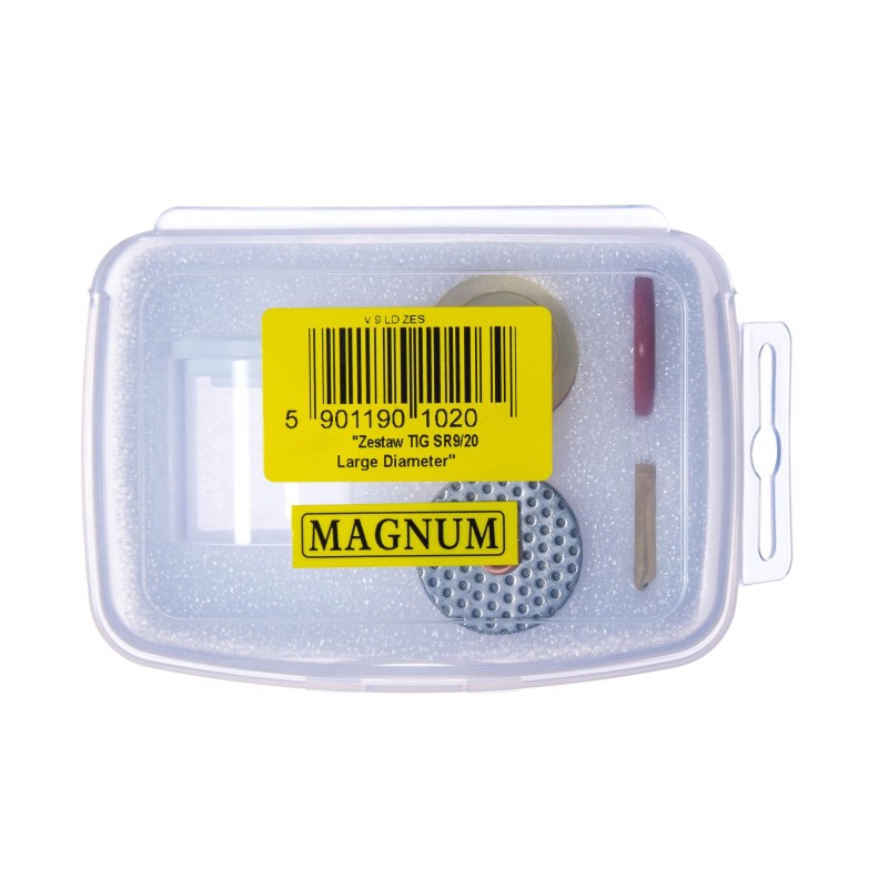 Zestaw TIG QUARTZ 9LD do SR 9/20 2,4mm MAGNUM 