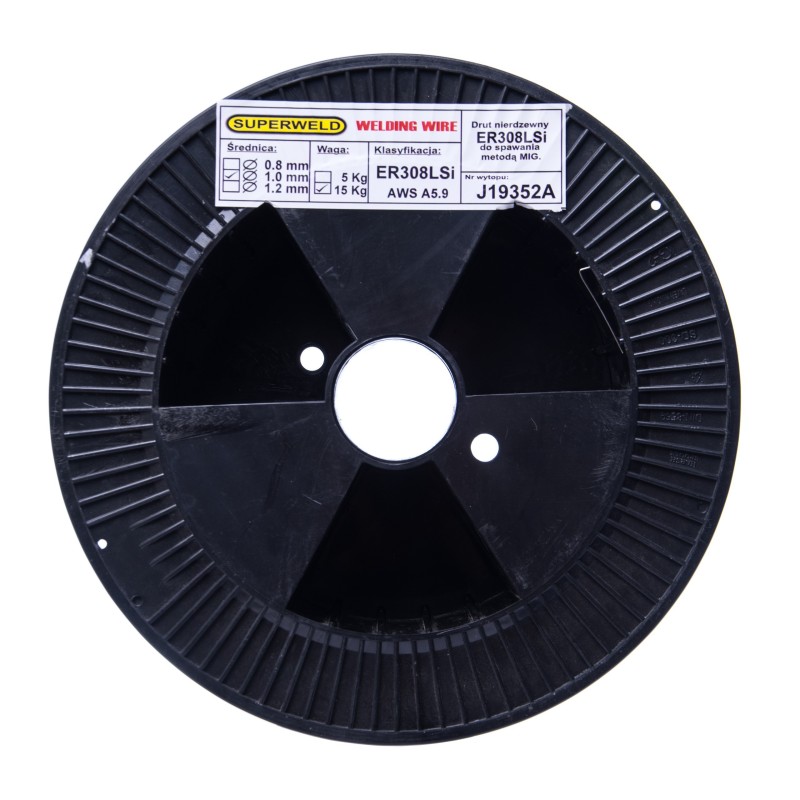 Drut spawalniczy MAG nierdzewny 308LSi 1.0mm 15kg