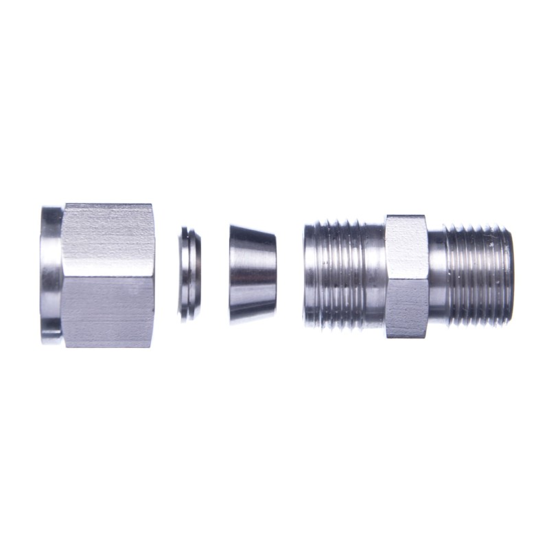 Złączka skręcana nypel nierdzewny 1/2Z-6MM