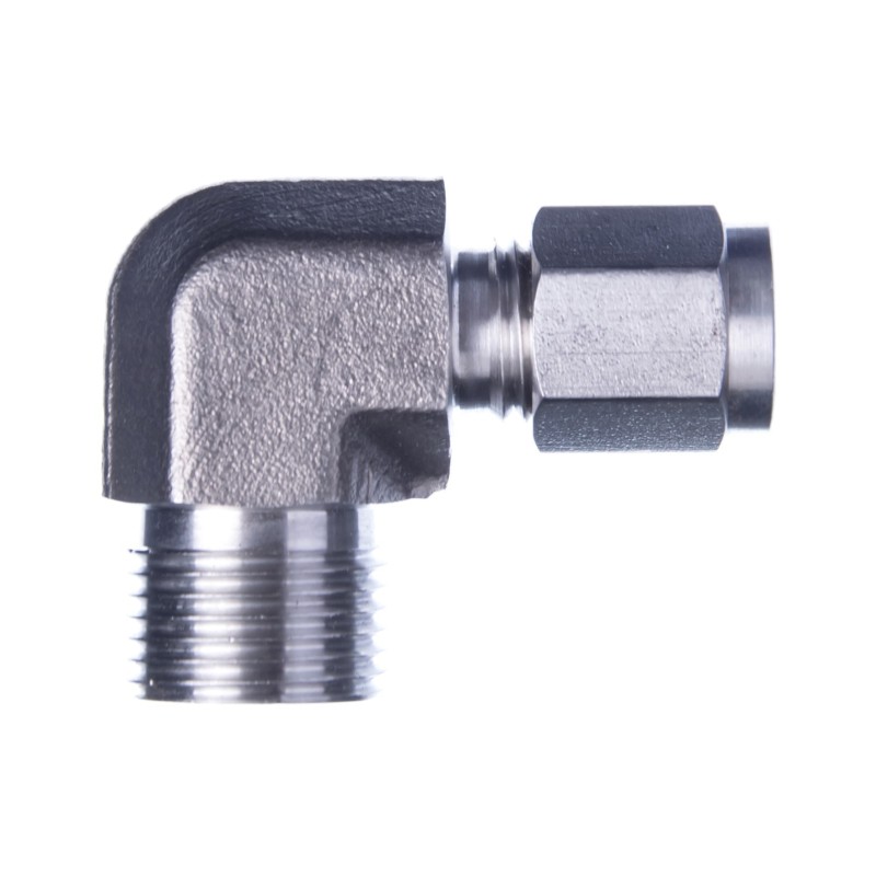 Złączka skręcana kolanko nierdzewne 3/8Z-6MM