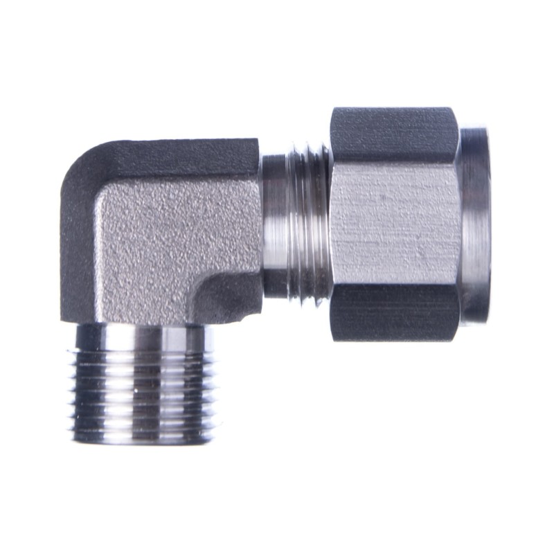 Złączka skręcana kolanko nierdzewne 3/8Z-12MM