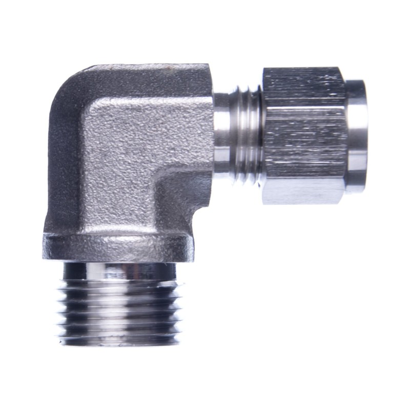 Złączka skręcana kolanko nierdzewne 1/2Z-10MM
