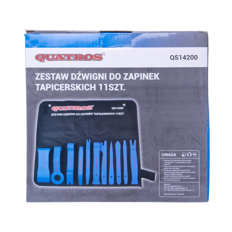 Zestaw dźwigni do zapinek tapicerskich QUATROS QS14200