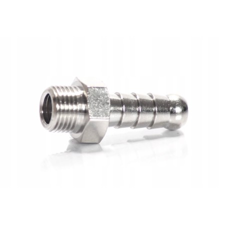Złączka z króćcem do węża 6 mm i gwintem zewnętrznym 1/8"