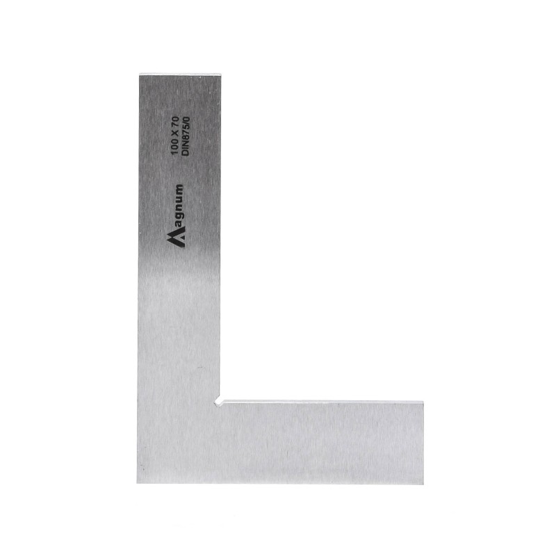 Kątownik płaski MAGNUM 100x70 mm DIN 875/0