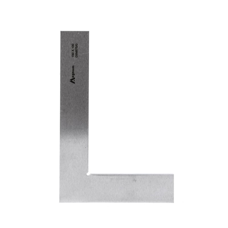 Kątownik płaski MAGNUM 150x100 mm DIN 875/0