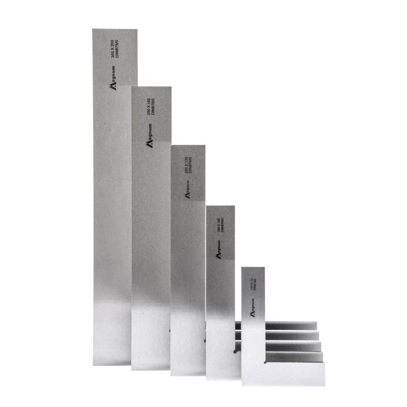 Kątownik płaski MAGNUM 150x100 mm DIN 875/0