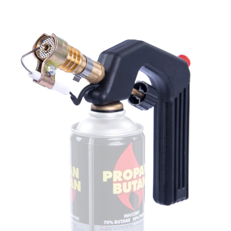 Palnik lampa lutownicza propan-butan 7/16 piezo 