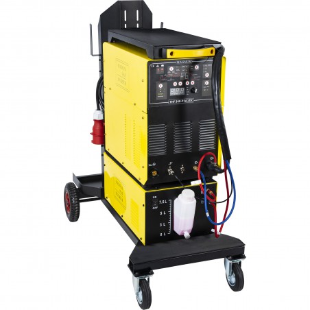 Spawarka inwertorowa MAGNUM TIG THF 340W AC/DC PULS z chłodnicą i sterowaniem nożnym