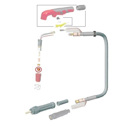 DYSZA TNĄCA UCHWYTU PLAZMY AG-60 MAGNUM 