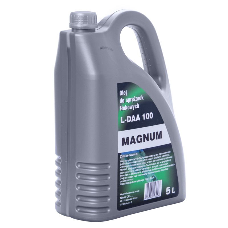 Olej do sprężarek tłokowych MAGNUM L-DAA 100 5 L