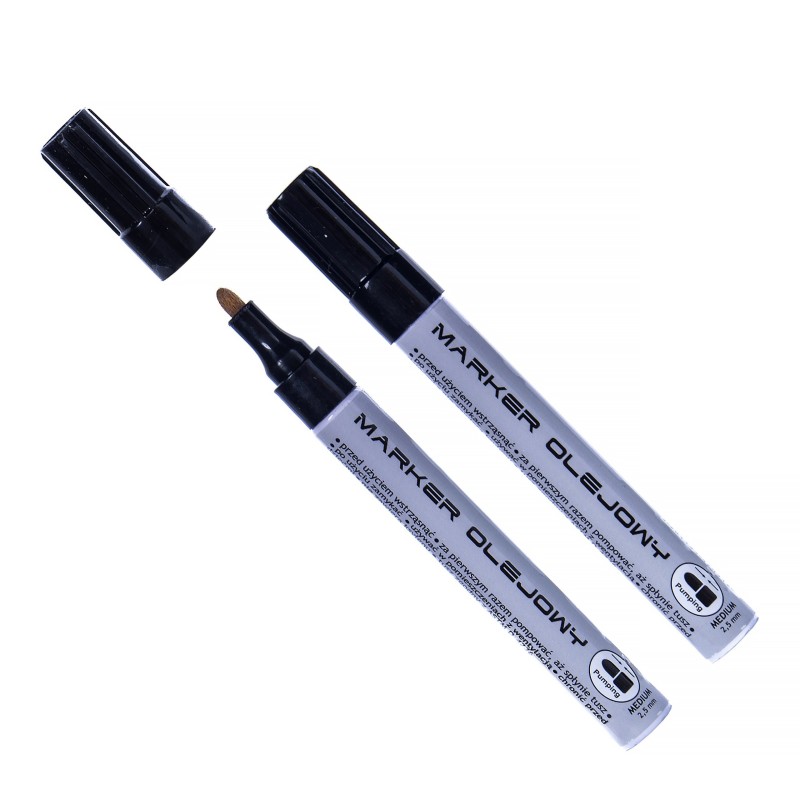 MARKER OLEJOWY PISAK CZARNY 2,3 MM TOMA TO-450 MARKER OLEJOWY PISAK CZARNY 2,3 MM TOMA TO-450