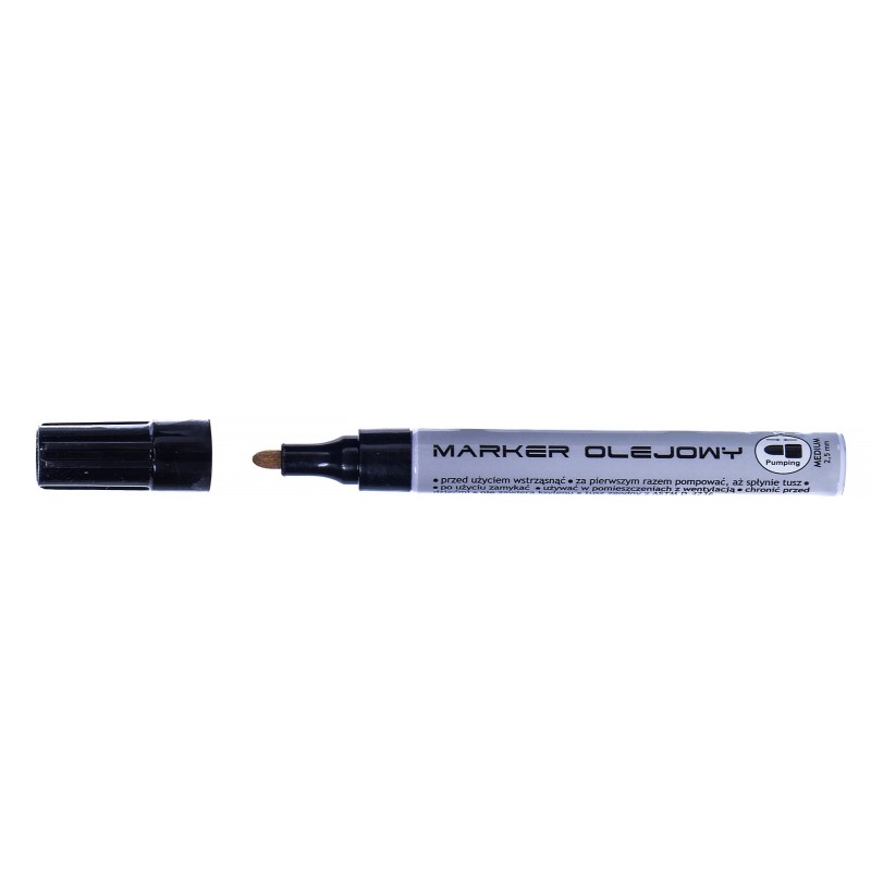 MARKER OLEJOWY PISAK CZARNY 2,5 MM MARKER OLEJOWY PISAK CZARNY 2,5 MM