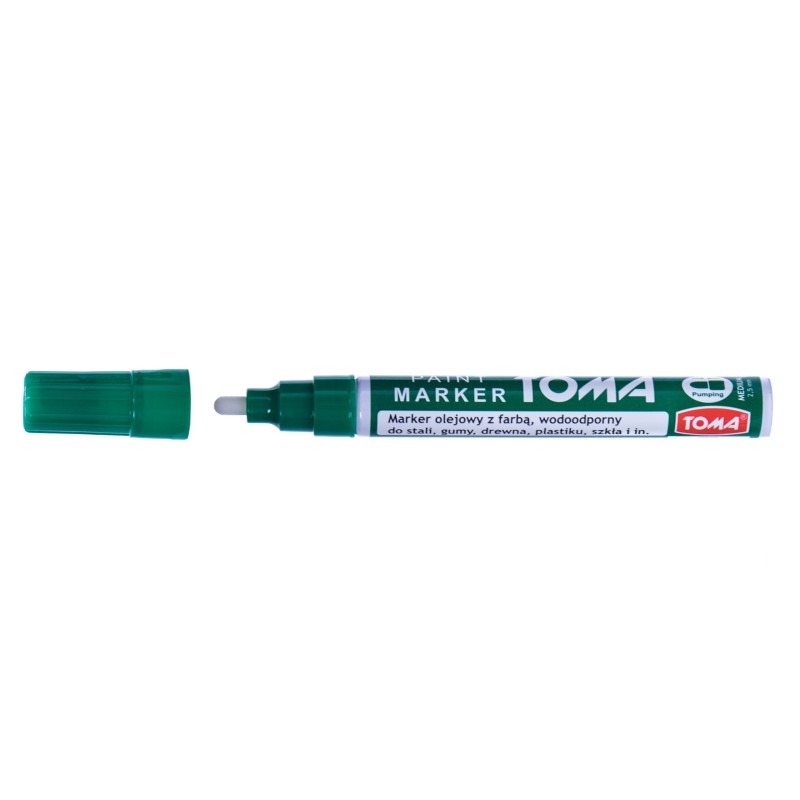 MARKER OLEJOWY PISAK ZIELONY 2,5 MM