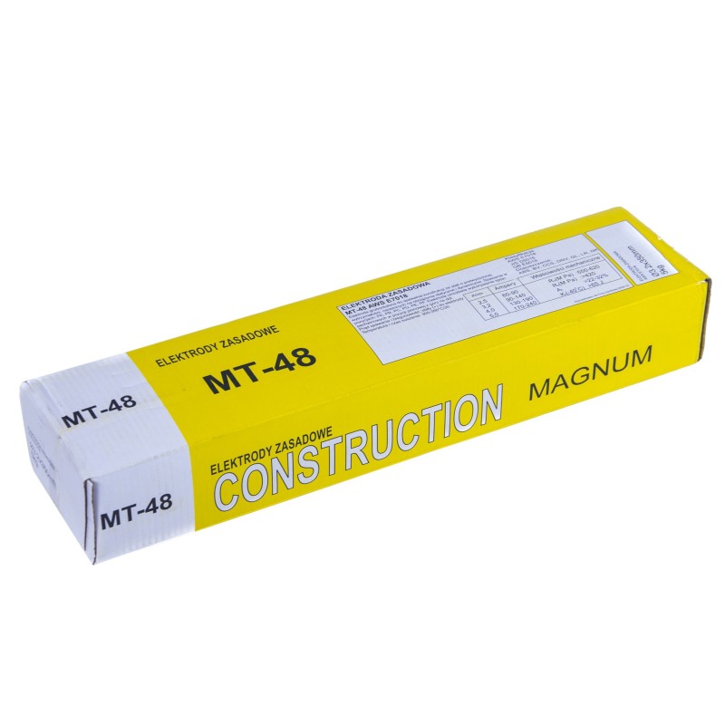 ELEKTRODY ZASADOWE MT-48 E7018 4,0mm 5kg 
