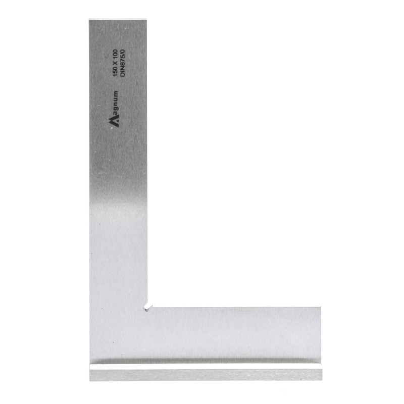 Kątownik ze stopką MAGNUM 150x100 mm DIN 875/0