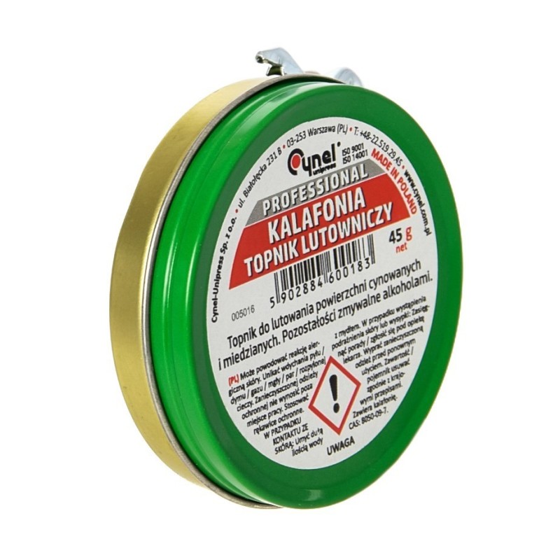 KALAFONIA TOPNIK LUTOWNICZY CYNEL 45G PROFESSIONAL