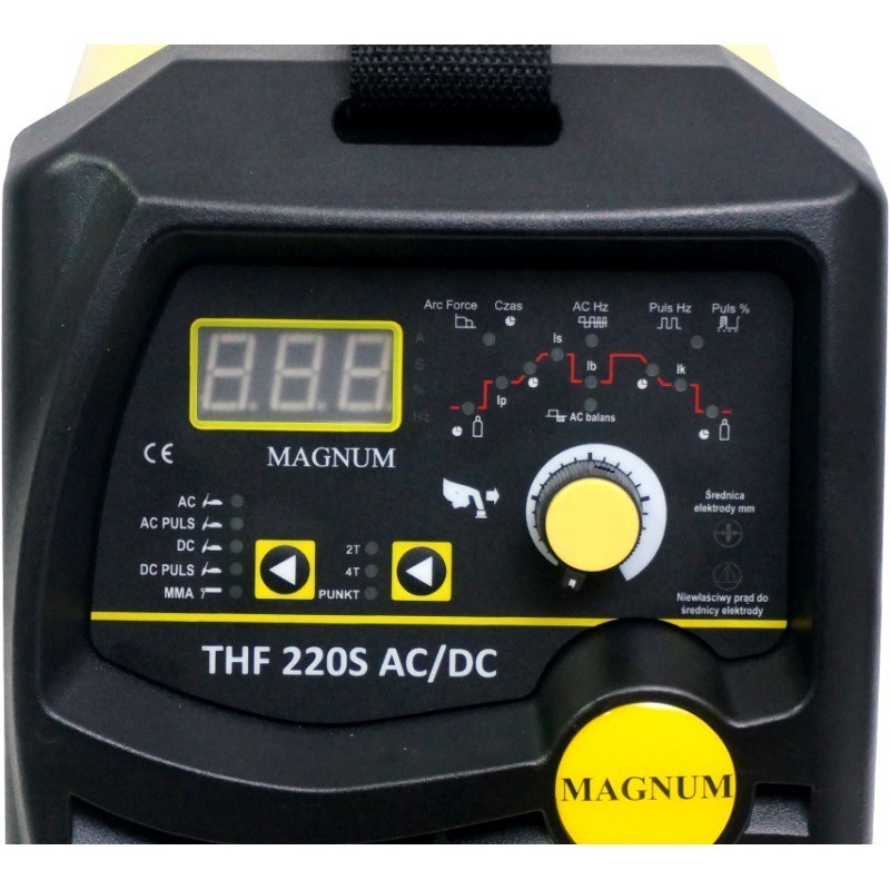 Spawarka inwerterowa TIG THF 220S ACDC PULS MAGNUM