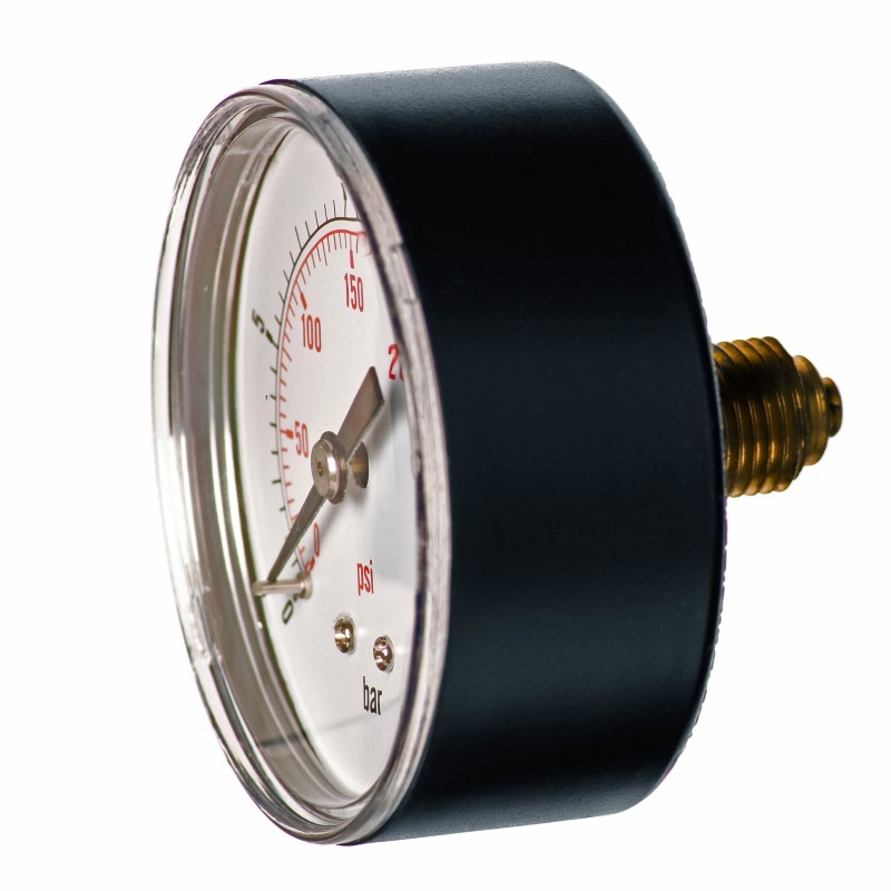 MANOMETR 63 MM 0-100 MILIBAR Z PRZYŁĄCZEM TYLNYM G1/4"