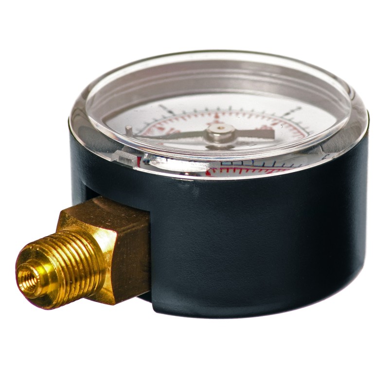 MANOMETR 40 MM 0-10 BAR Z PRZYŁĄCZEM DOLNYM G1/8"