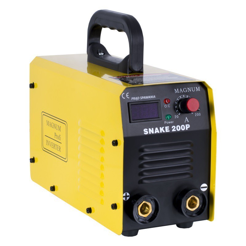 Spawarka inwerterowa MAGNUM SNAKE 200PS  ZESTAW 2