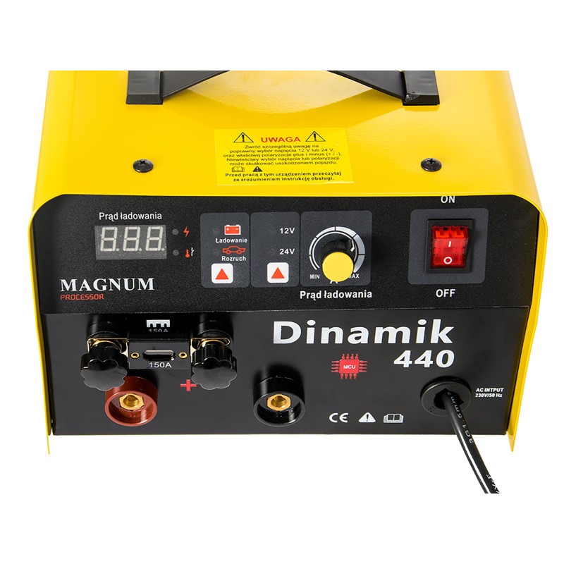 Inwerterowy prostownik z rozruchem MAGNUM DINAMIK 440 12V / 24V