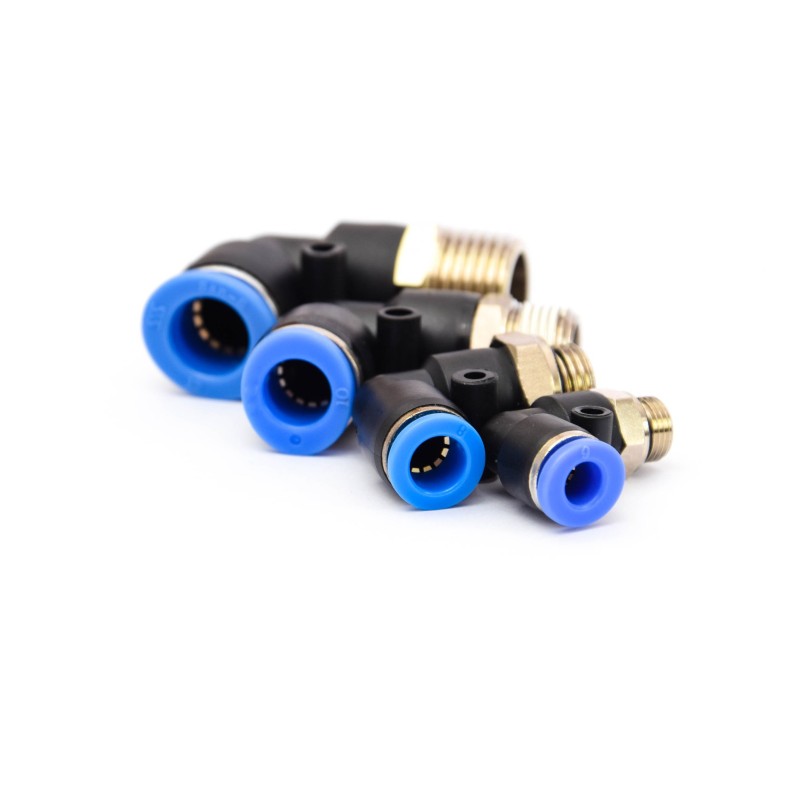 ZŁĄCZKA WTYKOWA KOLANO OBROTOWE WĄŻ 6MM 1/8 SPL