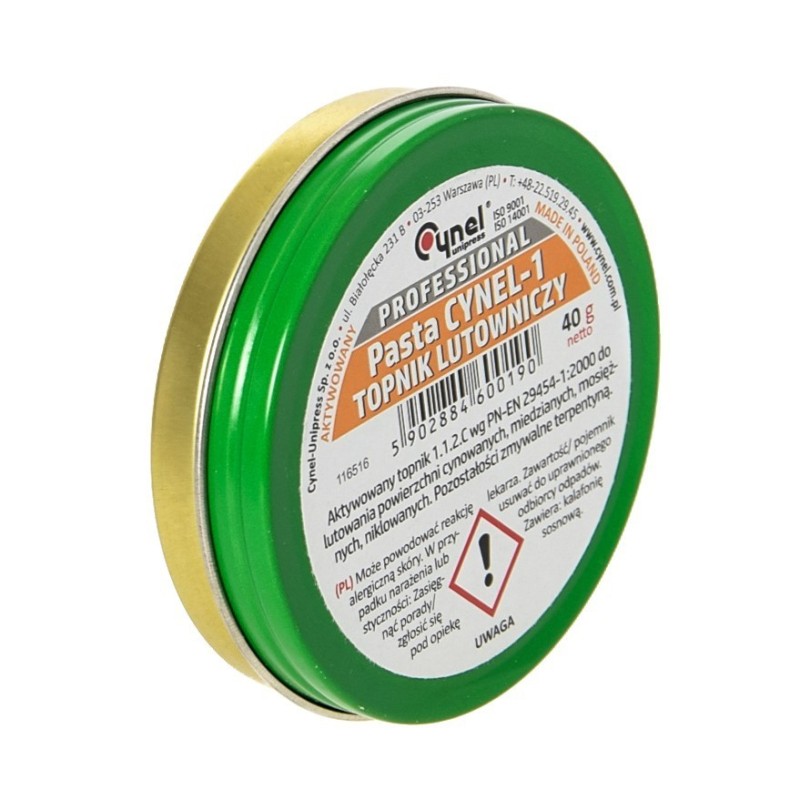 PASTA CYNEL-1 TOPNIK LUTOWNICZY CYNEL 40G