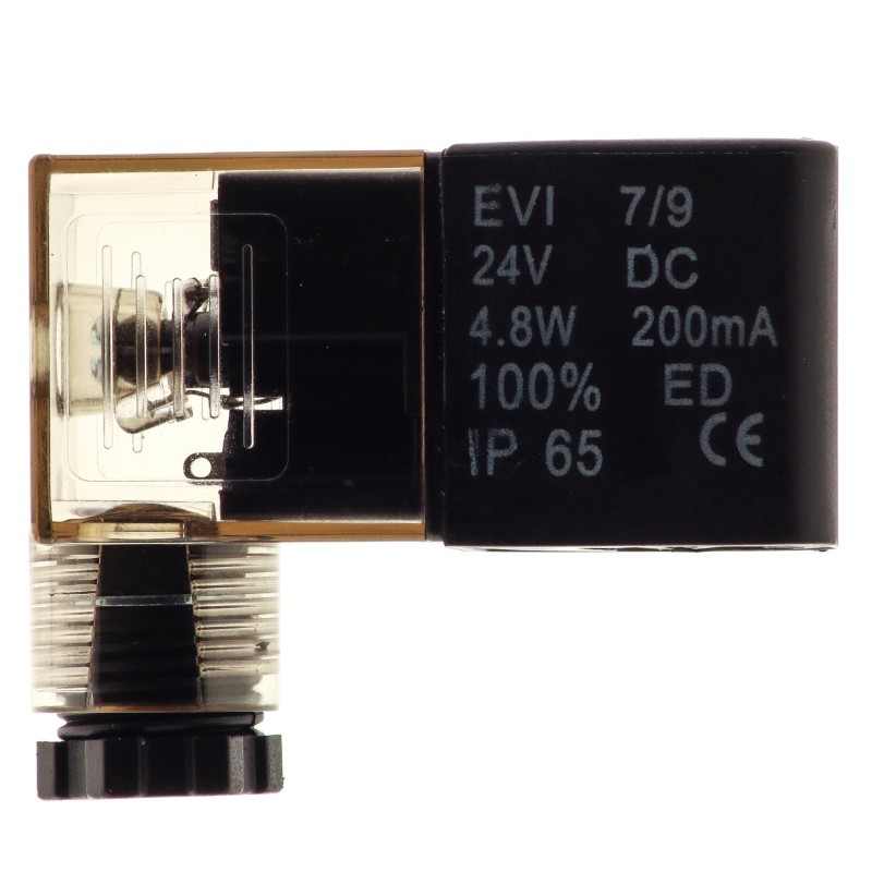 Cewka do elektrozaworu z wtyczką MSD-24V DC