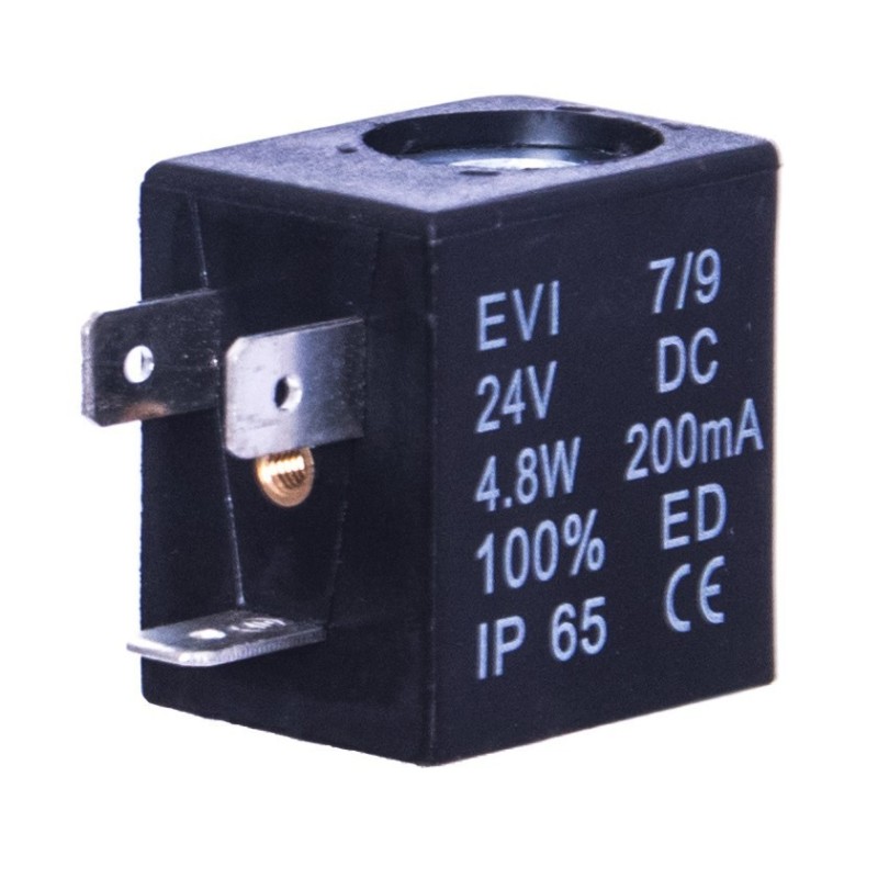 Cewka do elektrozaworu z wtyczką MSD-24V DC
