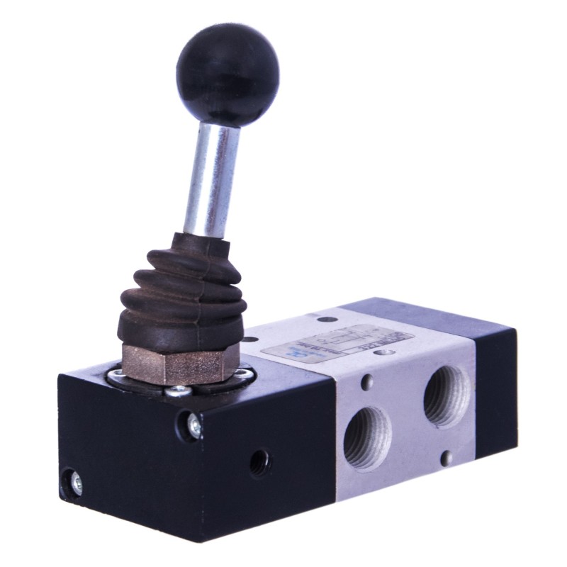 ZAWÓR PNEUMATYCZNY 322 ML90 3/2 G1/4 Z DŹWIGNIĄ