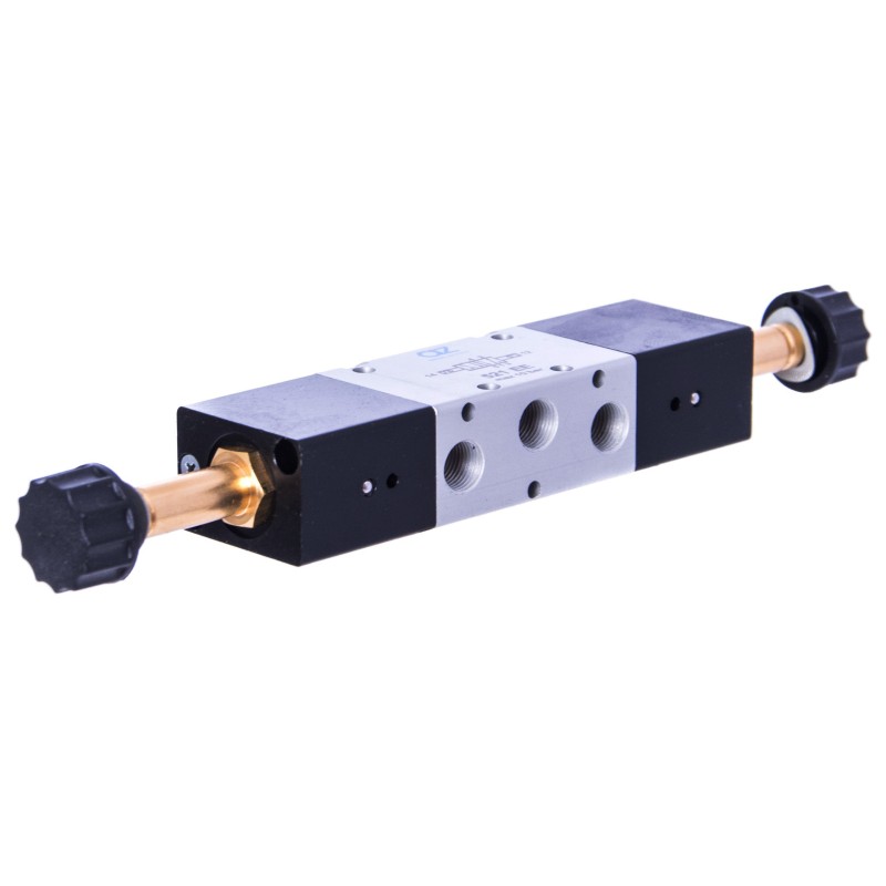 ELEKTROZAWÓR PNEUMATYCZNY 521 EE 5/2 G1/8 2X CEWKA