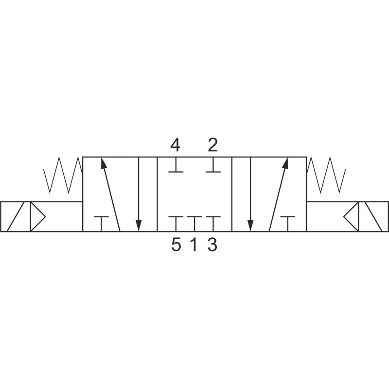 ELEKTROZAWÓR PNEUMATYCZNY 5213C EE 5/3 G1/8