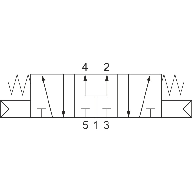 ZAWÓR PNEUMATYCZNY 5213P CC 5/3 G1/8 STER. PNEUMAT