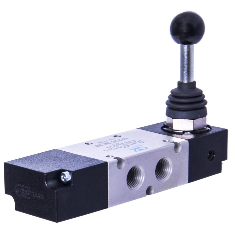 ZAWÓR PNEUMATYCZNY 5223C ML90 5/3 G1/4 Z DŹWIGNIĄ