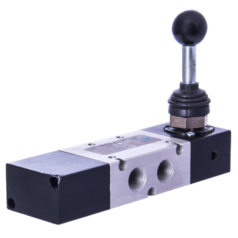 ZAWÓR PNEUMATYCZNY 5223P ML90 5/3 G1/4 Z DŹWIGNIĄ