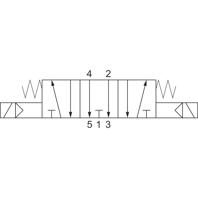 ELEKTROZAWÓR PNEUMATYCZNY 5243A EE 5/3 G1/2 