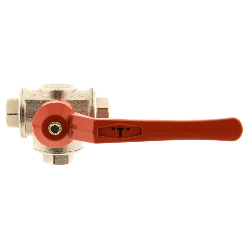 Zawór kulowy trójdrożny MAGNUM 3/8" WWW typ "T"