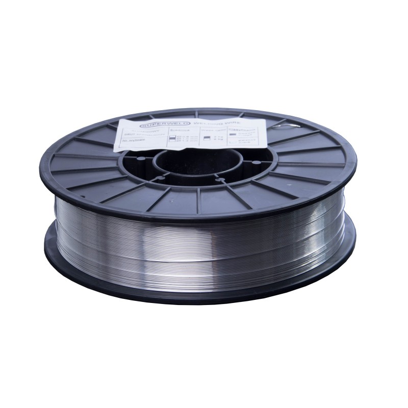 Drut spawalniczy MIG aluminiowy AlMg5 1,0mm 2kg SUPERWELD