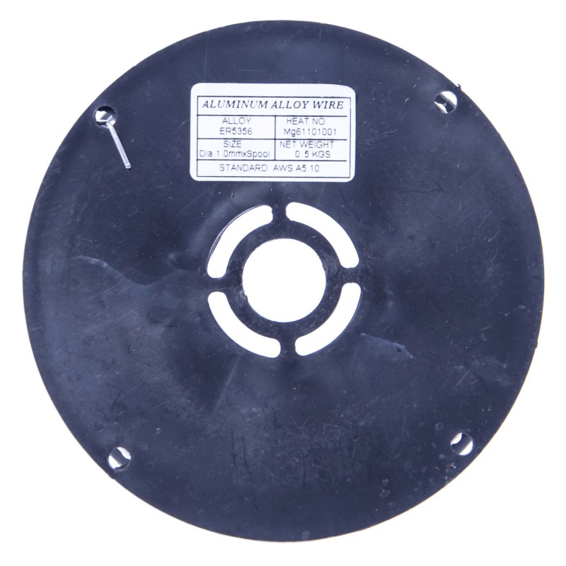 Drut spawalniczy MIG do aluminium 5356 AlMg5 1,0mm 0,5kg SUPERWELD