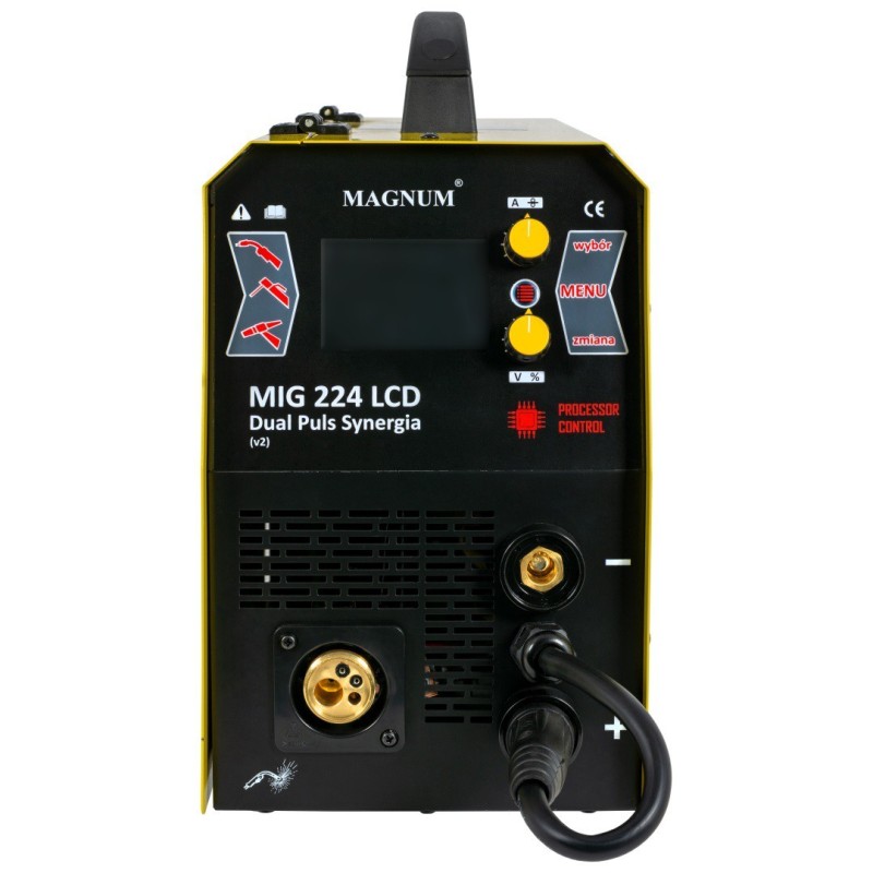 Spawarka inwerter MIG 224 LCD DP MAGNUM ZESTAW 3