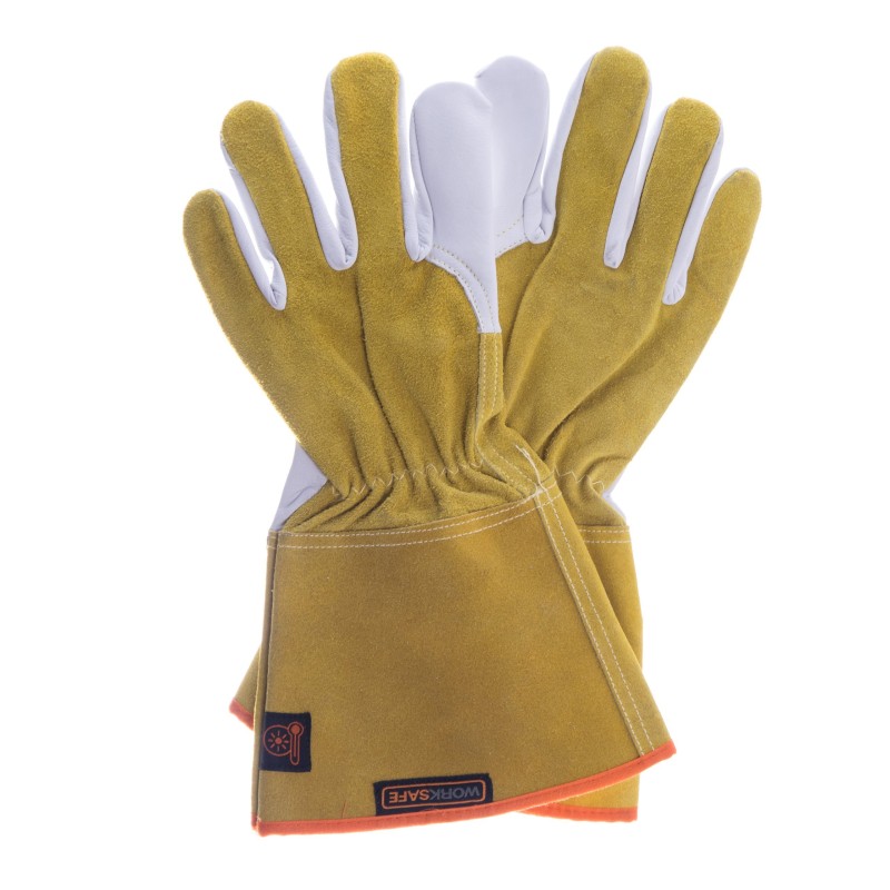 RĘKAWICE SPAWALNICZE SKÓRZANE TIG WORKSAFE WELD 3