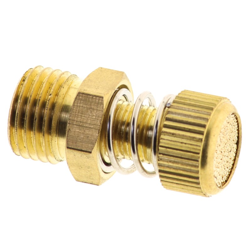 Tłumik hałasu z regulacją przepływu płaski AZ-7050 1/4"
