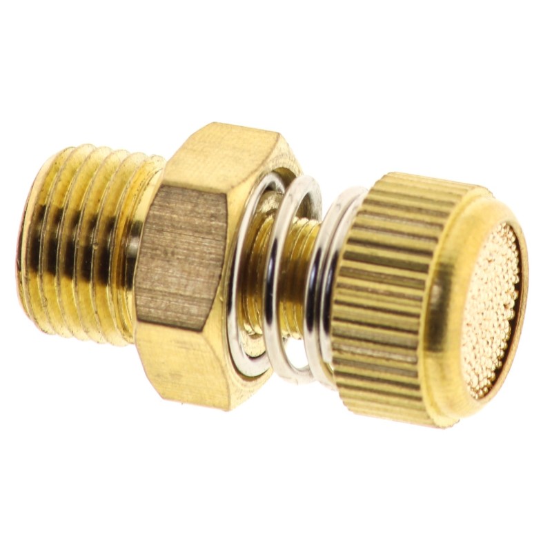 Tłumik hałasu z regulacją przepływu płaski AZ-7050 1/8"