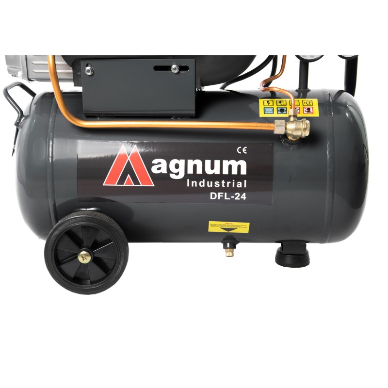 Kompresor warsztatowy MAGNUM 24L 1,5kW DFL-24X