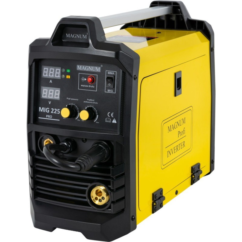 PÓŁAUTOMAT INWERTER MAGNUM MIG 225PRO AUTOINDUKCJA